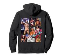Randy Savage_003_Back Printed Felpa con Cappuccio