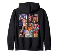 Randy Savage_003_Back Printed Felpa con Cappuccio