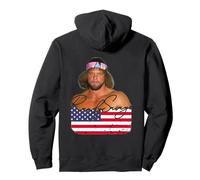 Randy Savage_004_Back Printed Felpa con Cappuccio
