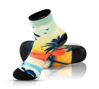 RANDY SUN Calzini da Spiaggia,Unisex Calze Scarpe Asciugatura Rapida,Calze a Piedi Nudi,con Suola in TPE per Beachvolley Yoga Surf