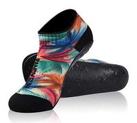 RANDY SUN Calzini da Spiaggia,Unisex Calze Scarpe Asciugatura Rapida,Calze a Piedi Nudi,con Suola in TPE per Beachvolley Yoga Surf