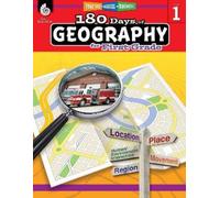 Rane Anderson 180 Days of Geography for First Grade (Tascabile)