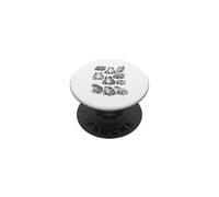 Rane anni '90 stile vintage tatuaggio retrò rospi grafica Y2K PopSockets PopGrip Adesivo