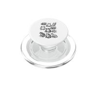 Rane anni '90 stile vintage tatuaggio retrò rospi grafica Y2K PopSockets PopGrip per MagSafe
