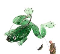 Rane Bir - Esca artificiale Soft Float | Lure di rana morbida 5,5 cm 5 g con gancio integrato, movimento realistico per bordo e acqua dolce