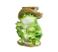 Rane da giardino statua di mangime per uccelli in resina, stazione di alimentazione, per esterni, balcone, decorazione per gli amanti della natura, regalo