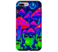 Rane danzanti nella foresta Funghi Discoteca Palline Farfalle Custodia per iPhone 7 Plus/8 Plus