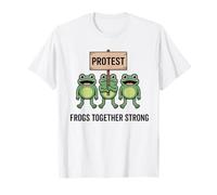 Rane Insieme Forte protesta Divertente Polonia Oregon Democrazia Maglietta