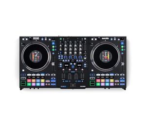RANE PERFORMER Console DJ Motorizzato a 4 Canali, Piatti da 7" con Display, Fader Precision Feel, Stem Split, Effetti Avanzati e Serato DJ Pro