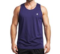 Rane Sports Canotta da Uomo Senza Maniche con Spalle Larghe e Orlo Piatto. Comodo e Traspirante. Ideale per la Palestra, l'allenamento, Lo Sport, Il Tempo Libero e la Vita di Tutti i Giorni.