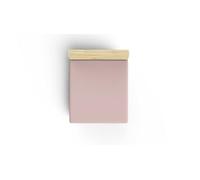 Ranforce Queen XL Fitted Sheet, Dusty Rose, 150 x 200 + 40 cm, 100% cotone, 155 thread Count, 117 g/m², lavabile in lavatrice a 30 °C, morbido e durevole