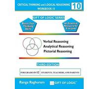 Ranga Raghuram Critical Thinking and Logical Reasoning Workbook-10 (Tascabile)