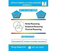 Ranga Raghuram Critical Thinking and Logical Reasoning Workbook-7 (Tascabile)
