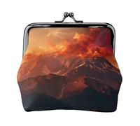 Range Blaze Print Vintage Leather Change Purse Elegante Piccolo portamonete per le donne portamonete Portafoglio Mini