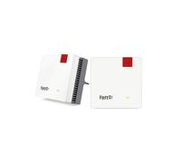 FRITZ!Mesh Wi-Fi Set 1600 (Confezione da 2) - Mesh WiFi fino a 3.000 Mbit/s, Dual Band, Plug & Play, Compatibile con tutti i Router, Aggiornamenti Gratuiti, Made in Europe, 5 Anni di Garanzia, per 5