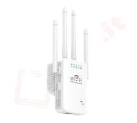 RANGE EXTENDER WLAN500 WIFI 300Mbps ACCESS POINT 300N RIPETITORE WIRELESS RETE L