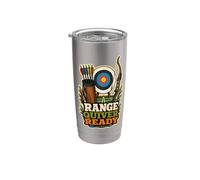 RANGE QUIVER READY Tiro Arco Rosata Bicchiere termico in acciaio inox doppia parete
