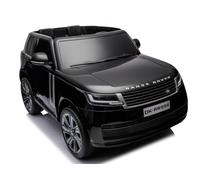 Range Rover - Auto per bambini, 12 V, 2 posti, colore: nero, 4 motori, RC, da 1 a 6 anni