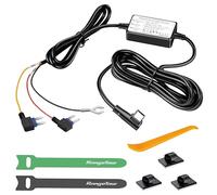 Range Tour Kit Cablaggio USB-C, Dash Cam Hardwire Kit 4m/13.12ft 12V/24V a 5V/2.5A Auto Cavo di Ricarica Kit con Strumento di Installazione cavo di alimentazione