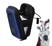Rangefinder Storage Pouch - Rugged Magnetic Strap Holder, Outdoor Lock Clip | Durable EVA Frame with Vibration-Resistant Padding, Lightweight Build for Scope Units, Compact Fit for Golf Cart, Practice