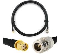 RANGEFUL 1m RP-SMA Maschio a N Femmina Cavo Coassiale - RPSMA Cavo antenna esterno di prolunga 1 metro a bassa perdita HF-240 (equivalente a LMR 240) - per Router Wireless Antenna WiFi
