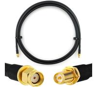 RANGEFUL 2m RP-SMA Maschio a RP-SMA Femmina Cavo Coassiale - RPSMA Cavo antenna esterno di prolunga 2 metri a bassa perdita HF-240 (equivalente a LMR 240) - per Router Wireless Antenna WiFi