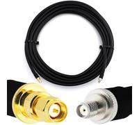 RANGEFUL 2m SMA maschio a SMA femmina - Prolunga coassiale flessibile HF400 interamente in rame da 50 Ohm (equivalente a LMR400 UF UltraFlex) - per antenna router wireless mobile WiFi LTE 4G 5G 6G