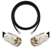 RANGEFUL 30m PL259 Cavo coassiale UHF a bassissima perdita - prolunga 30 metri da esterno 8D-FB Ø11,1mm - Resistente alle intemperie - per HAM cavo antenna CB radio analizzatore misuratore SWR VHF