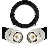 RANGEFUL 5m TNC maschio a TNC maschio Prolunga coassiale flessibile HF400 interamente in rame da 50 Ohm (equivalente a LMR400 UF UltraFlex) - per antenna RF/radio HAM/CB/wireless