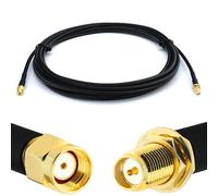 RANGEFUL 6m RP-SMA Maschio a RP-SMA Femmina Cavo Coassiale - RP SMA Cavo antenna esterno di prolunga 6 metri a bassa perdita RG58 (50 Ohm) - adattatore per Router Wireless Antenna WiFi