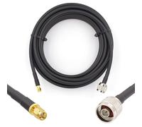RANGEFUL N Maschio a SMA Maschio Cavo coassiale 20m 50ohm 5D-FB Ø7,5mm prolunga 20 metri a bassissima perdita per LTE Antenna esterna 4G 5G Modem Amplificatore GSM Router WIFI Ripetitore cellulare