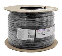 RANGEFUL RG213 100 metri cavo coassiale - prolunga 100m RF 50ohm compatibile con SMA BNC TNC UHF Tipo N - RG213U cable per Antenna Esterno WiFi Router 4G 5G CB Radio Modem - Prodotto in Italia