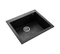 Rangemaster ORI570CH ORIDIAN Inset 570500 1.0B Lavello Carbone, Lavabo Incasso Sottopiano