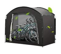 Rangement de tentes à vélo | Oxford Tissu Organizer Shelter for Bike, de Rangement à fermeture éclair imperméable Pour la pelouse Pool Equipment Garden Tools Camping Gear, Nero , vedi descrizione