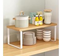 Rangement et Organisation Cuisine, Petite éTagèRe Plusieurs Niveaux, pour Cuisine, Salle Bain, Chambre, Salle Lecture (Color : A, Size : 30x20x16.5cm)
