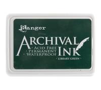 Ranger Archival Ink Pad #0-Library Green