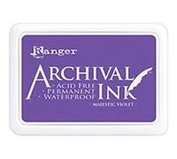 Ranger Archival Ink Pad Majestic Violetta, Viola