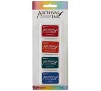 Ranger Archival Mini Ink Pads Kit 1, Multicolore