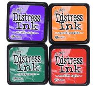 Tim Holtz Kit di Mini tamponi d'inchiostro, 15 Strisce da 4 pastiglie, Multicolore, 70 x 23 mm