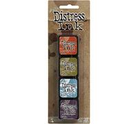 Ranger Distress Mini Ink Kits-Kit 8
