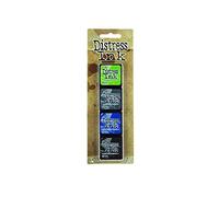 Tim Holtz Distress Mini Kit 14-Venduto in Una Striscia di 4 pastiglie, Inchiostro, Multicolore, 70 x 23 mm