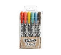 Ranger Docrafts Rgrtdbk.51770 Tholtz Distress Crayons Set 7