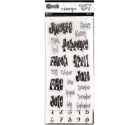 Ranger Dylusions Creative Dyary Stamp Set timbri, Materiale Sintetico, 27.9 x 11 x 1.1 cm