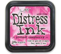 Ranger Tim Holtz Tampone di Inchiostro Distress, Lampone Prelevato, 7.5x7.5x47 cm 46 unità
