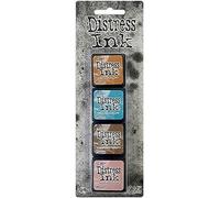 Ranger Tim Holtz Mini Kit di 6 inchiostri, Multicolore, 10 x 2,5 x 1,3 cm