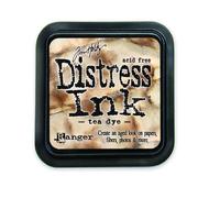 Ranger Tim Holtz Tampone di Inchiostro Distress, Colorante del tè, 7.5x7.5x4 cm 3 unità