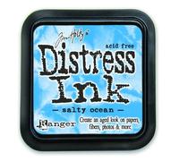 Ranger Tim Holtz Tampone di Inchiostro Distress, Plastica, Oceano Salato, 7.5x7.5x49 cm