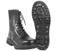 Rangers British Invader Pelle Nera Combat High Leg Hombres Esercito Stivali 10 F