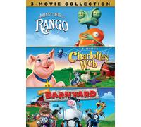 Rango/Charlotte's Web/Barnyard 3-Movie Collection (DVD) Cedric the Entertainer