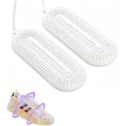 RANJIMA Asciuga scarpe elettrico, asciuga stivali, scalda scarpe e stivali, con timer di spegnimento automatico, scarpe per asciugare, asciuga scarpe, antibatterico, per scarpe, stivali da sci, guanti